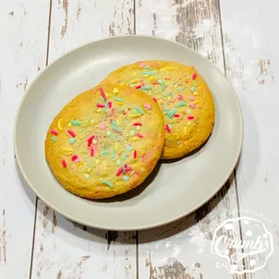 Easter Confetti cookies