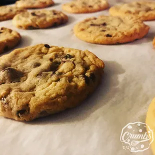 Toffee Chocolate Chip Cookies