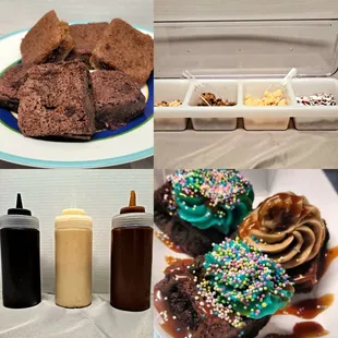 Freshly Made Nuggets &amp; Toppings (except candy sprinkles). Build Your Own Dessert Bar. Follow on Instagram for the latest location