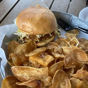Crab Cake Sandwich