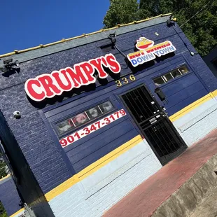 Front of the restaurant.