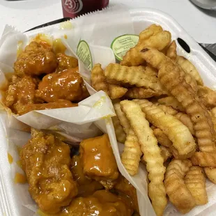 Honey gold &amp; Honey Hot. Can't go wrong with it!