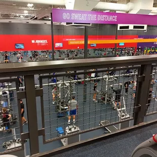 Crunch South, two levels of sweatastic experiences!
