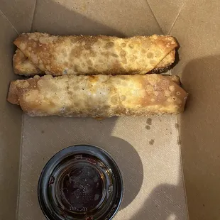 Brisket egg rolls