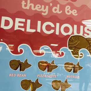 Different filling options