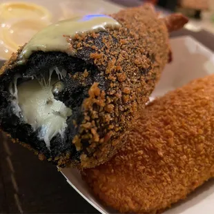 Squid Ink Hotdog