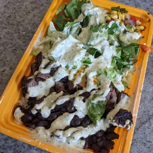 steak bowl to go!