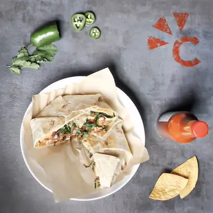 burritos and wraps, food