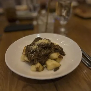 Ricotta Gnocchi with Beef Short Rib