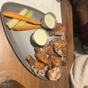 Garlic Parmesan wings