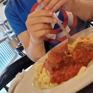 Spaghetti and Meatballs