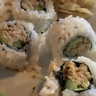 sushi and sashimi, food