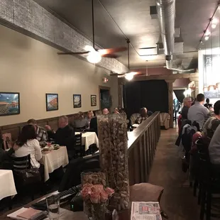 sushi and sashimi, interior