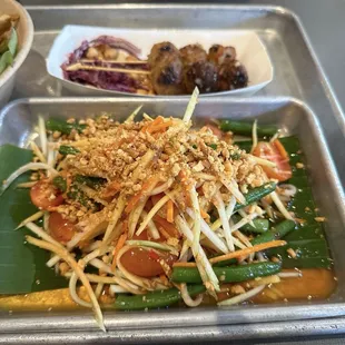 Tarter Green Papaya " Noodles