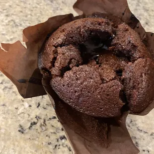 Free &quot;Chocolate Brownie&quot; but it&apos;s really a lava cake!