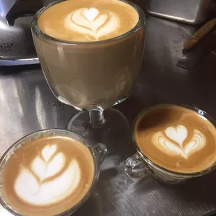 Delicious latte