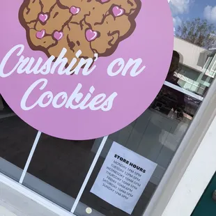 Crushin on Cookies Hours