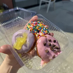 Mini donuts
