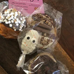 Individually packaged and ready to go.
