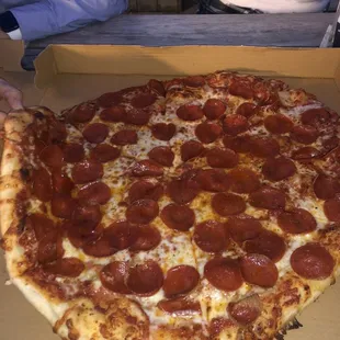 pizza, food