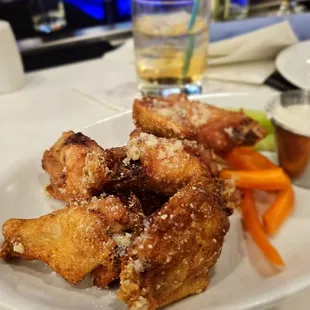 Garlic Parm wings