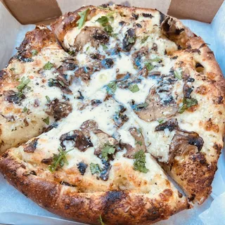 "Fun-Guy" Mushroom Pizza