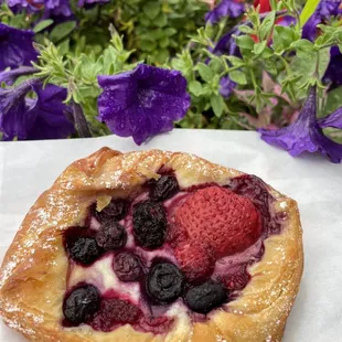 Mixed Berry pastry