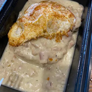 Biscuits and gravy