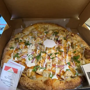 Buffalo Chicken Pizza