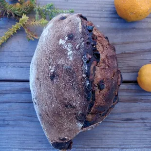 Sourdough raisin fresh out of the oven