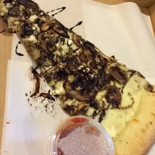 The wild mushroom slice, it&apos;s amazing!