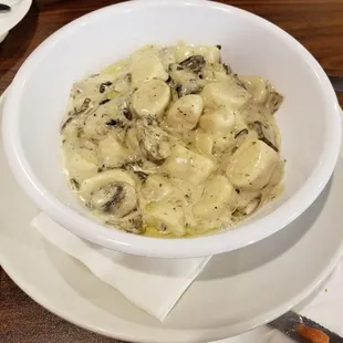 Mushroom Ricotta Gnocchi