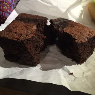 Gooey cakie brownie