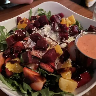 Beets &amp; Strawberries salad