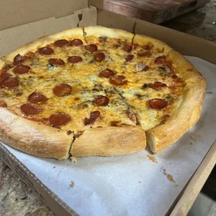 food, pizza