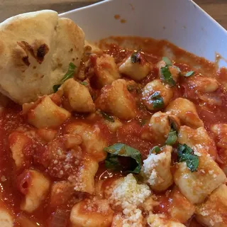 Homemade Ricotta Gnocchi with Marinara Sauce
