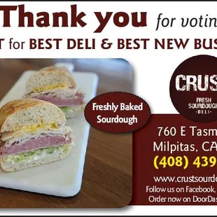 We&apos;re honored to receive the Best of Milpitas 2020 award.  THANK YOU FOR SUPPORT!