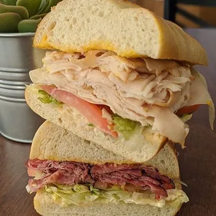 Try our fresh sourdough sandwiches!
