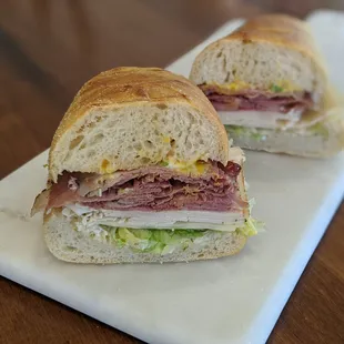 The Royal (Pastrami, Turkey) Fresh Sourdough Sandwich