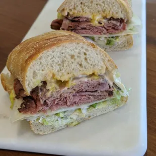 Roast Beef on Fresh Sourdough
