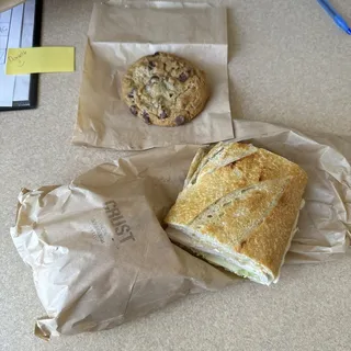 #1. Oven Roasted Turkey Sandwich