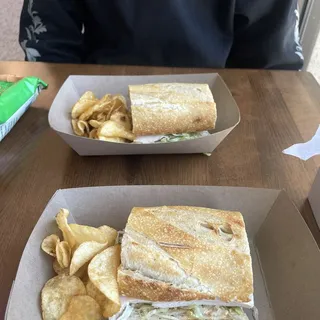 #8. Pesto Chicken Sandwich