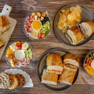 Sandwiches, Salads, Cookies, and now also serving coffee!