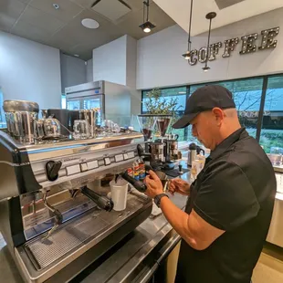 Cappuccino, Local drip coffee or a Vanilla Latte?  Wake up with our newly opened coffee bar from 8-11AM =).