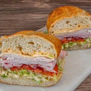 The Original - Turkey & Ham on fresh sourdough