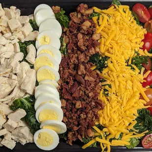 Large Format Catering Salad Trays!  Kalifornia Cobb