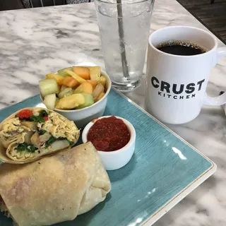 Veggie Breakfast Burrito