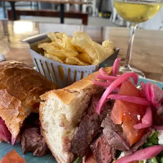 Tri Tip Sandwich Lunch