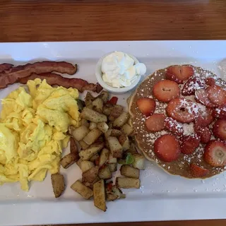 Strawberry Shortcake Pancakes