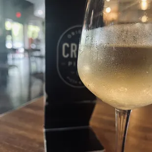 Glass of Moscato